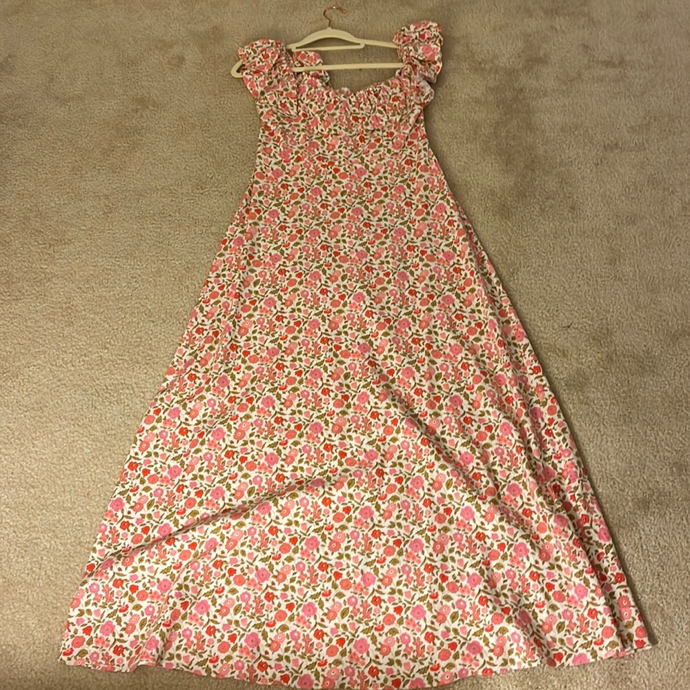 Pretty Pink floral dress